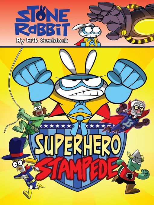 Cover image for Superhero Stampede